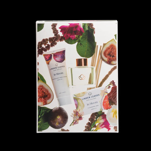 Amber Fig Hands & Home Gift Set 3pc-Linden Leaves-Matakana Pharmacy
